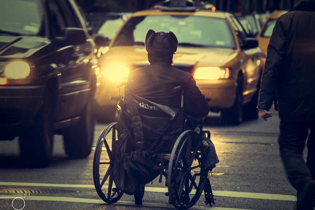 Campagne en faveur d'une meilleure accessibilité pour les personnes à mobilité réduite
